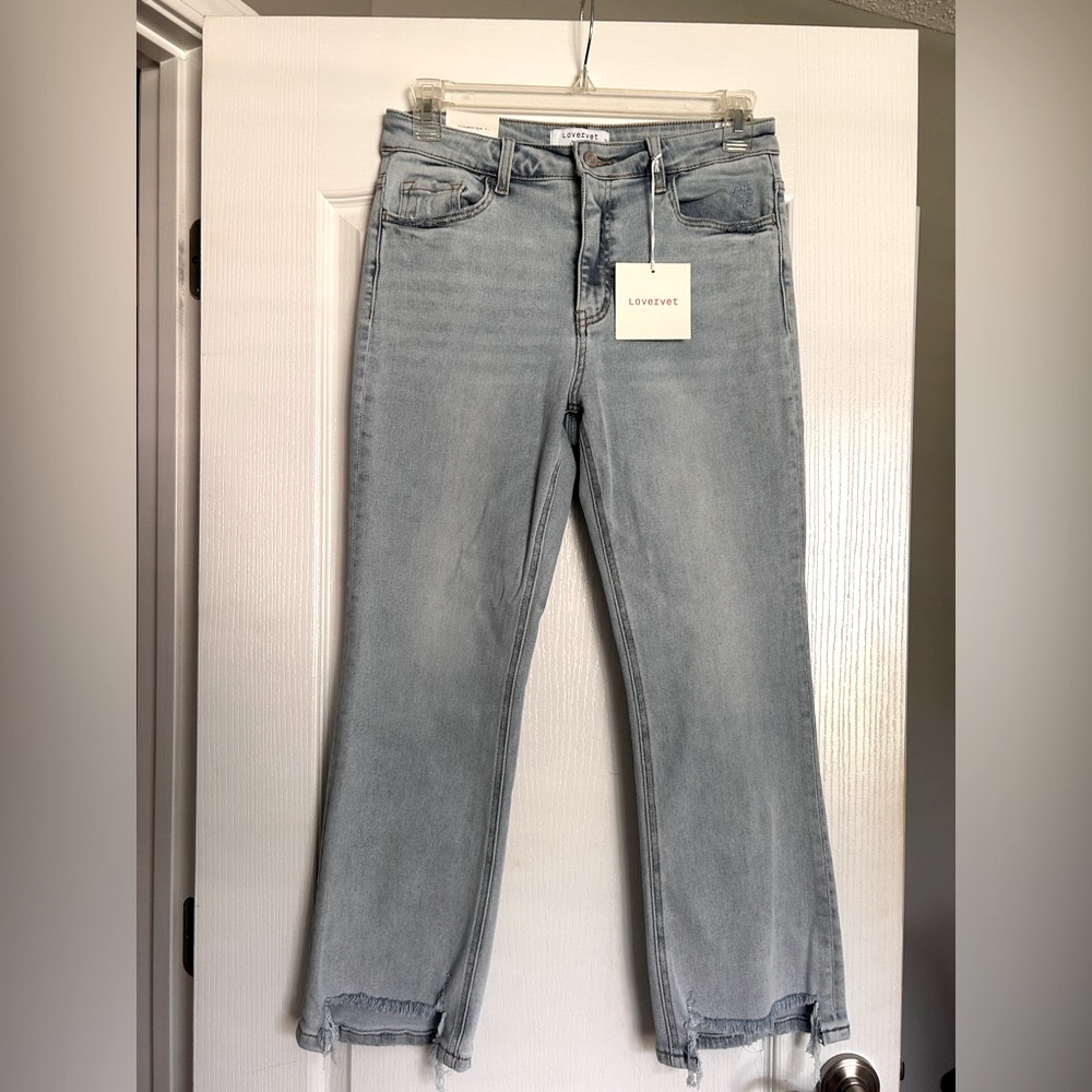 High Rise Light Blue Women's Jeans